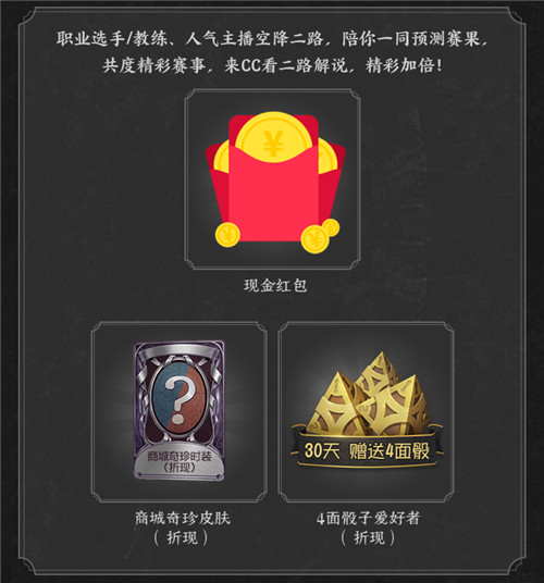 CC直播人气战队出征《第五人格》深渊的呼唤5全球总决赛淘汰赛!