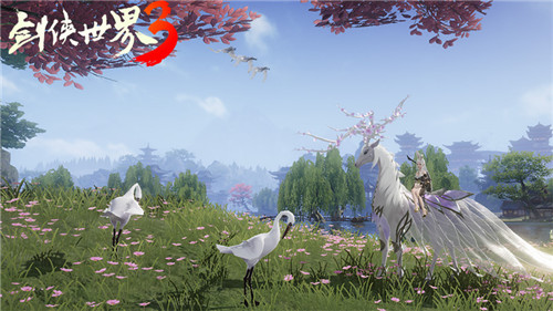 妙笔生花!西山居《剑侠世界3》新门派万花首曝!