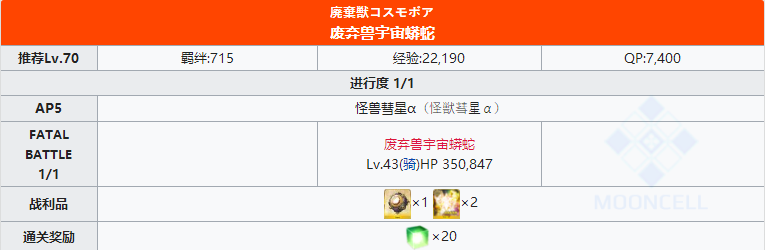 命运冠位指定