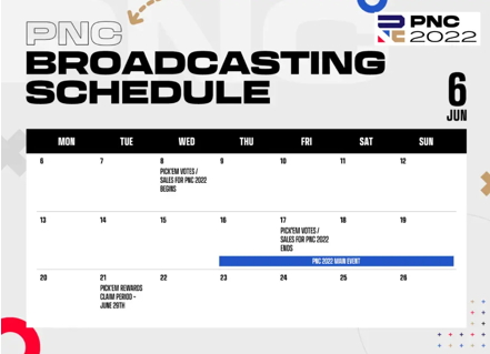 英勇竞生,绝地六势——2022PNC全明星赛即将鸣锣开赛!