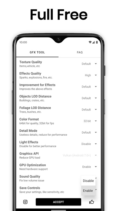 GFX工具箱画质助手120帧截图