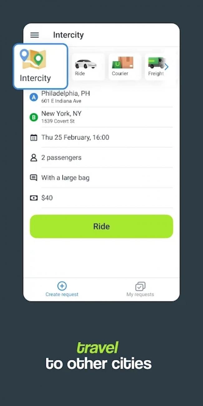 inDriver打车软件手机版截图