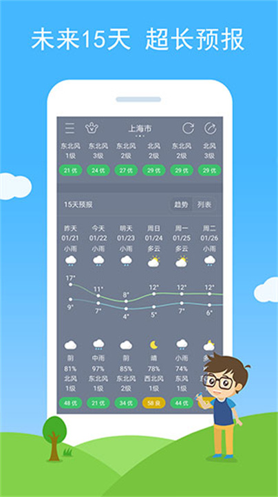 七彩天气手机版截图